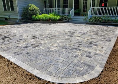 Patio Paver Installation Project - Glastonbury, CT