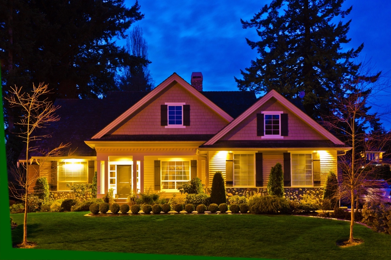 Outdoor Landscape Lighting in Springfield, MA & Hartford, CT