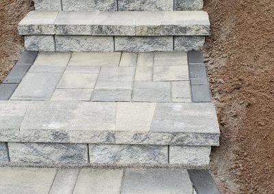 Stone Patio & Walkway Installation Project in Granby, CT