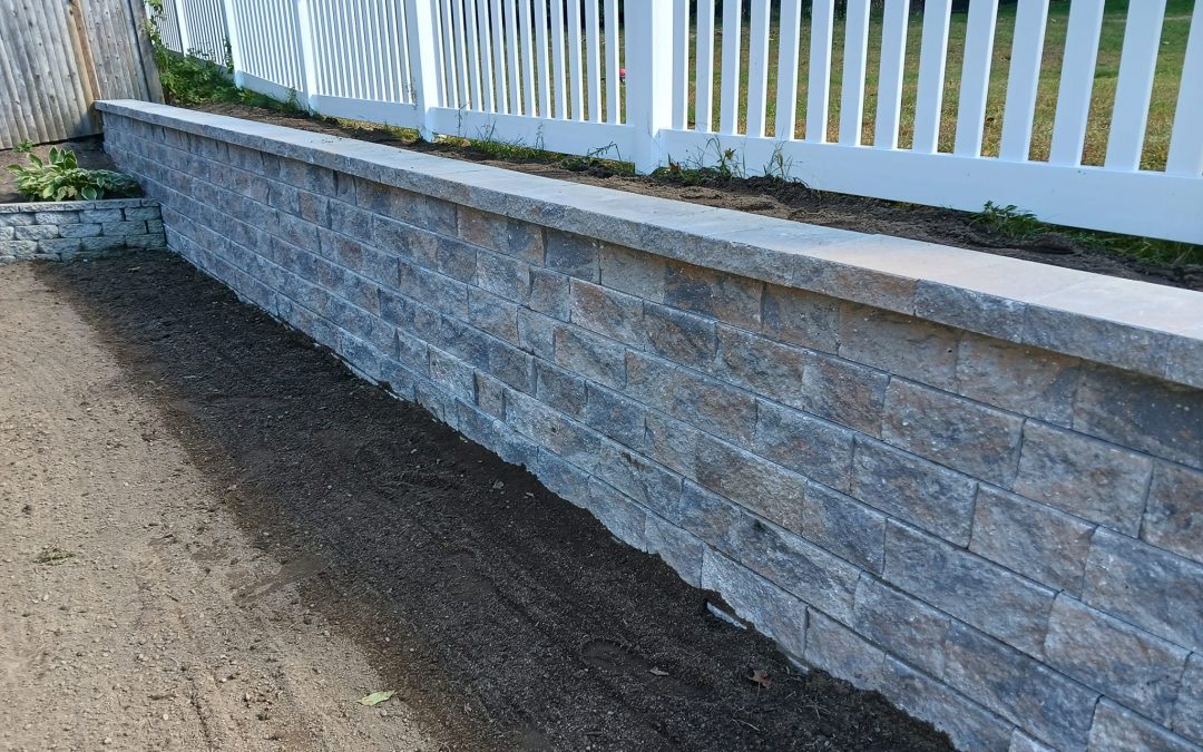 Stone or Concrete Retaining Wall Design, Construction | Simsbury, CT