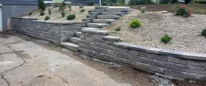 Stone and Concrete Block Retaining Wall Builders in Springfield, MA